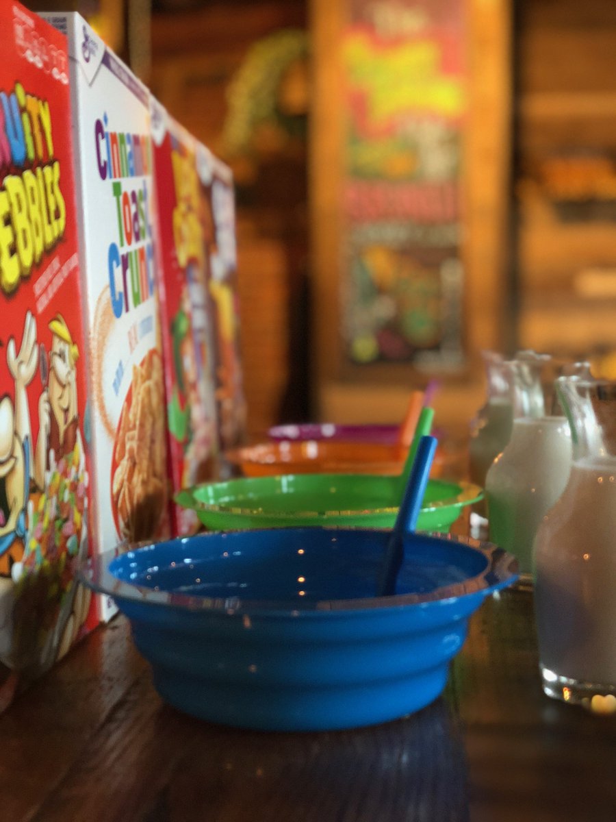 National Cereal Day, let’s do this:
🥣 Throwback cereals soaked in booze-infused milk
🎴 Boardgames, Cards Against Humanity, oversized Jenga &amp; Connect 4
📺 Cartoons on the big screens
🎧 DJ J-wall spinning from 12-3pm