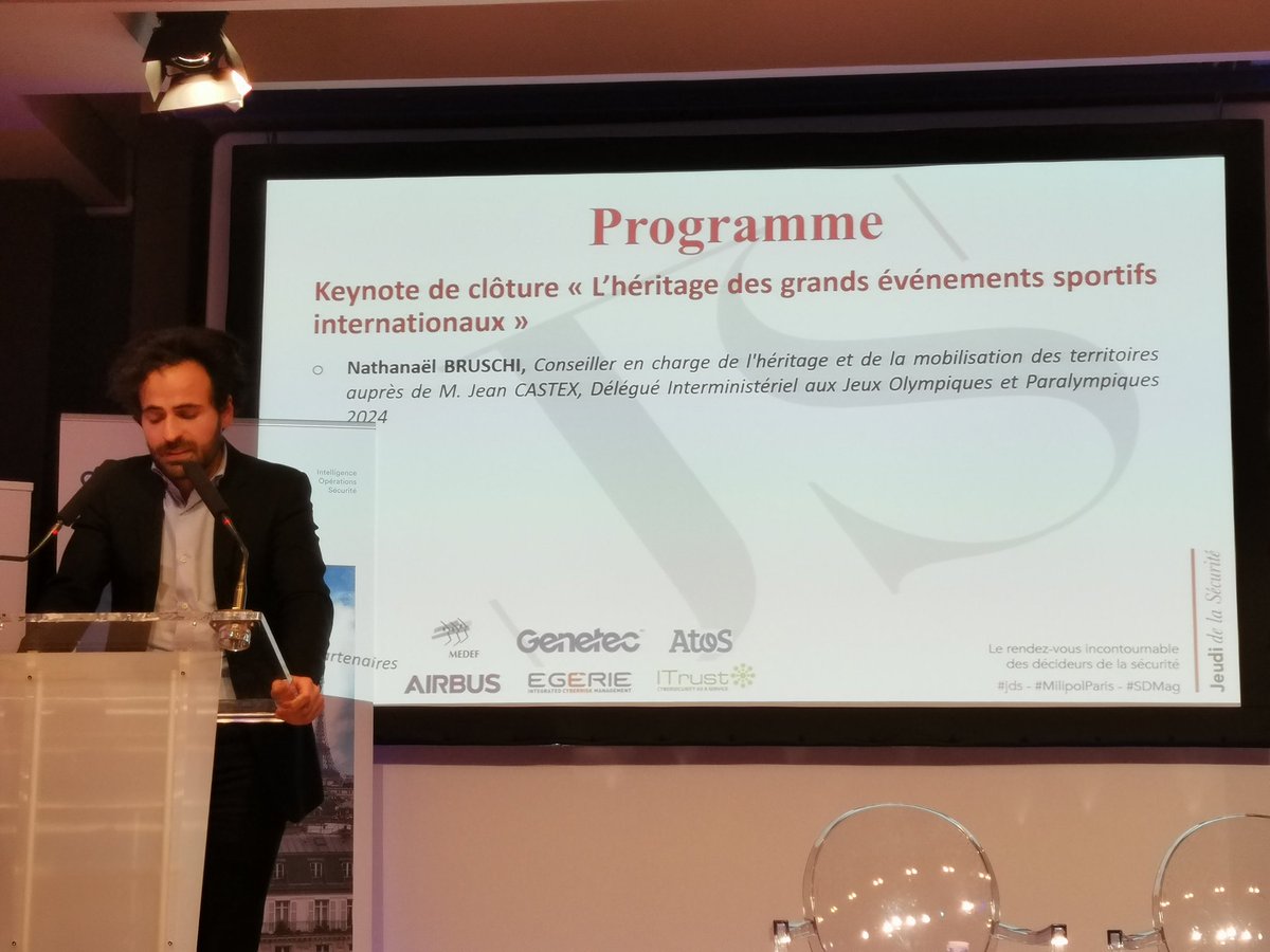 Nathanael Bruschi mise sur l'#heritage et les #infrastructures afin de pérenniser l'investissement pour les #JO2024

Construire des #piscines pour les #JeuxOlympiques à #SaintDenis est un bon exemple quand on sait que 50% des enfants de 6ème ne savent pas nager à <a href="/VilleSaintDenis/">Ville de Saint-Denis</a>