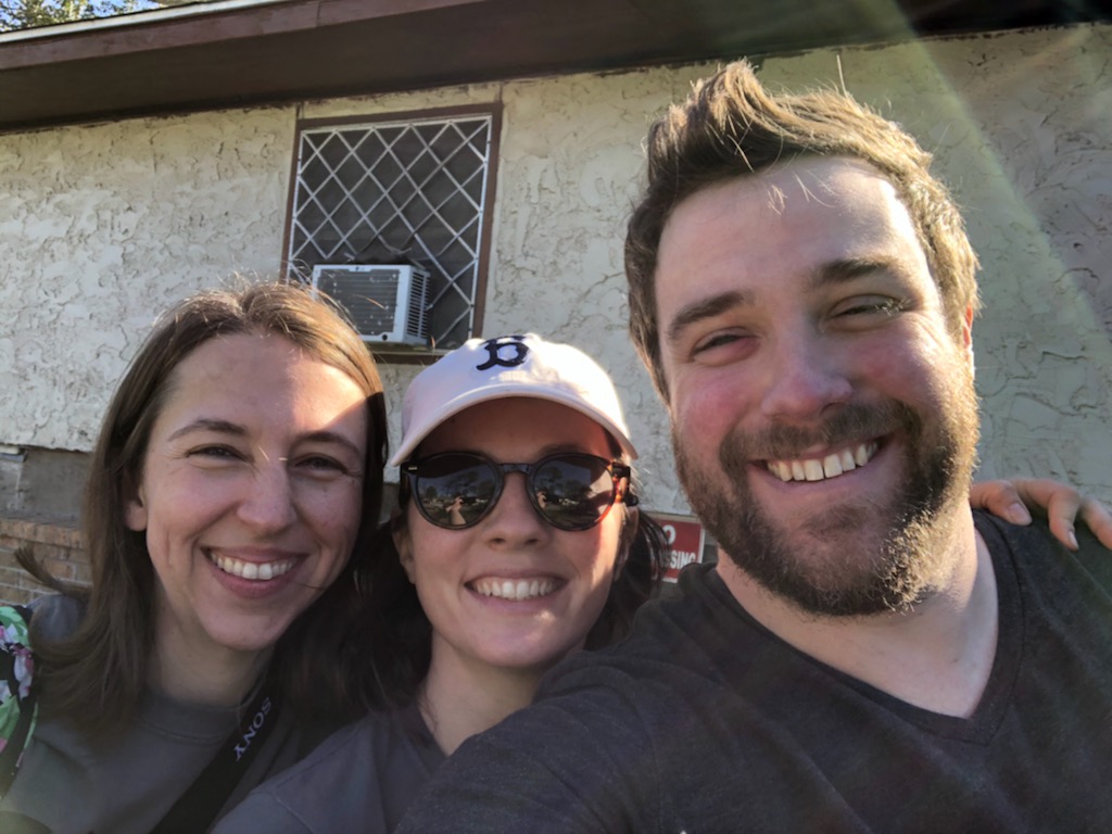 Group photo of the Open Architecture Houston crew on the Resilient Fifth Build Day with <a href="/FifthWardCRC/">Fifth Ward CRC</a>