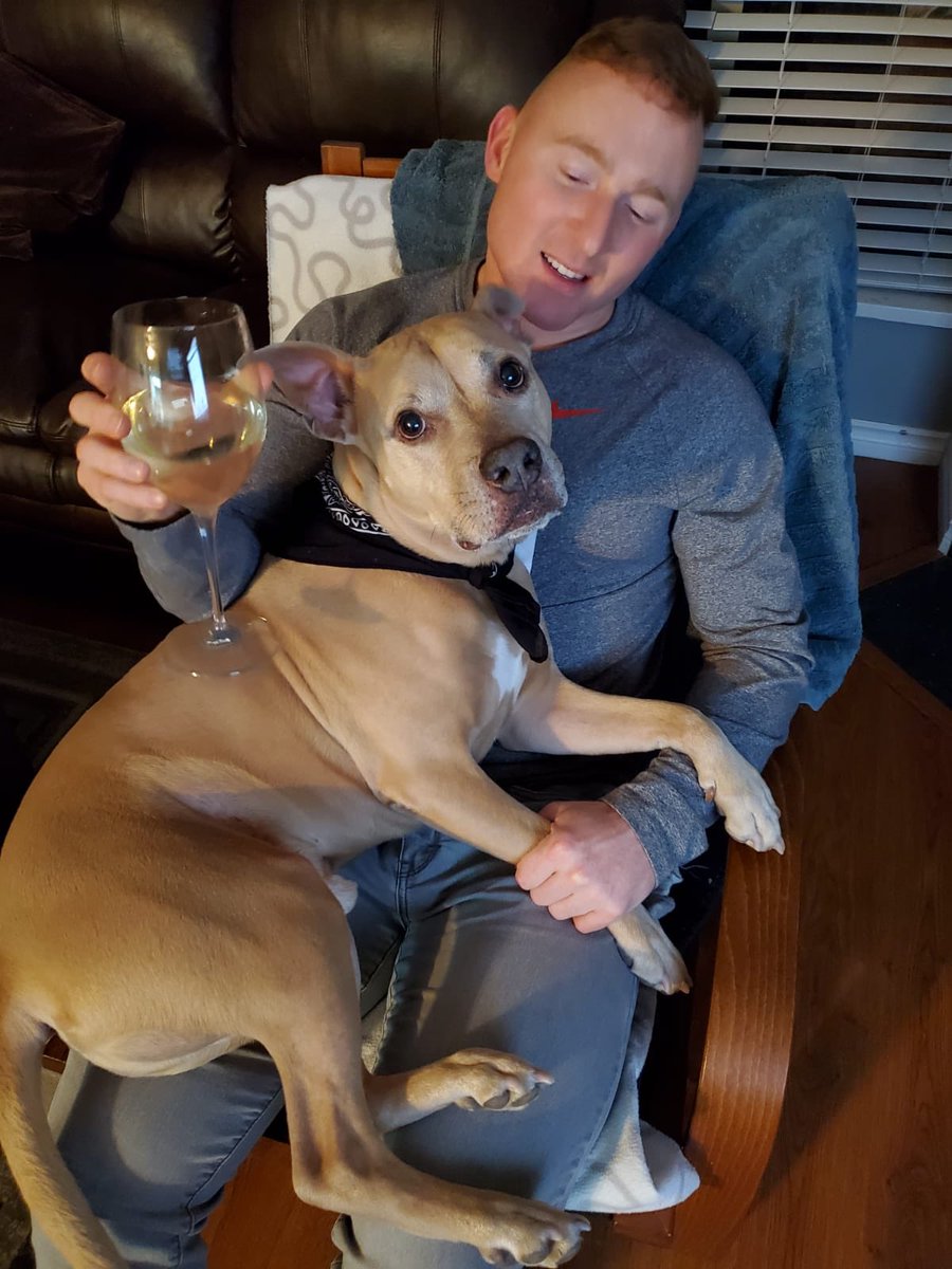 WolfpackGeneral's tweet photo. Best drinking buddy. ❤️ https://t.co/KFOf8acMl3