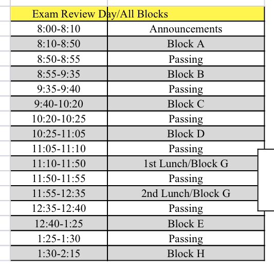 Sha_students's tweet photo. SHA will follow an all block schedule today so that students will be able to meet with all of their teachers and go over procedures for the next two weeks. https://t.co/gesYZyftrP
