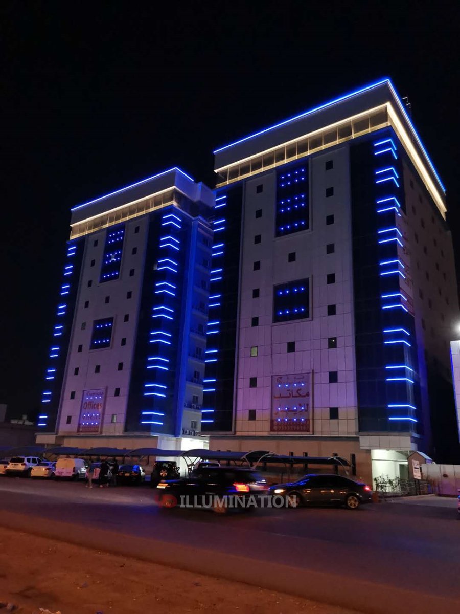 ydled's tweet photo. New facade lighting project in Saudi Dammam. Here is the video: https://t.co/FVcc5AVOxx https://t.co/XrrrhlDa1p
