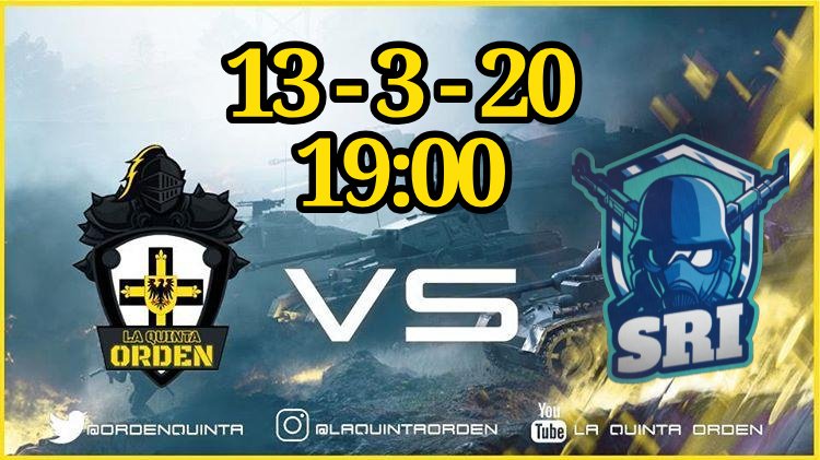 OrdenQuinta's tweet photo. Para ir entrando en calor para el torneo de este fin de semana jugaremos hoy un amistoso contra el clan #SRI a las 7:00 p.m. Nos vemos luego con los resultados, un saludo camaradas!! https://t.co/ePqacqzrPV