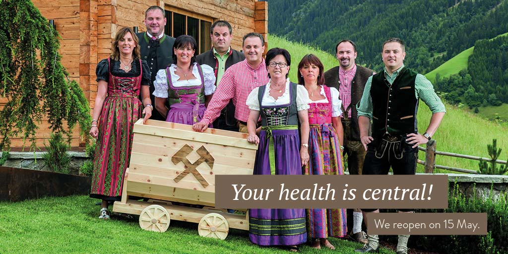 Plunhof's tweet photo. In view of the coronavirus pandemic, we wish to deal responsibly with your health and the health of our staff. This means that this winter season has come to an end for us. We look forward to 15 May when we can start  again. Until then: Stay healthy! https://t.co/D1pwpK1IHw