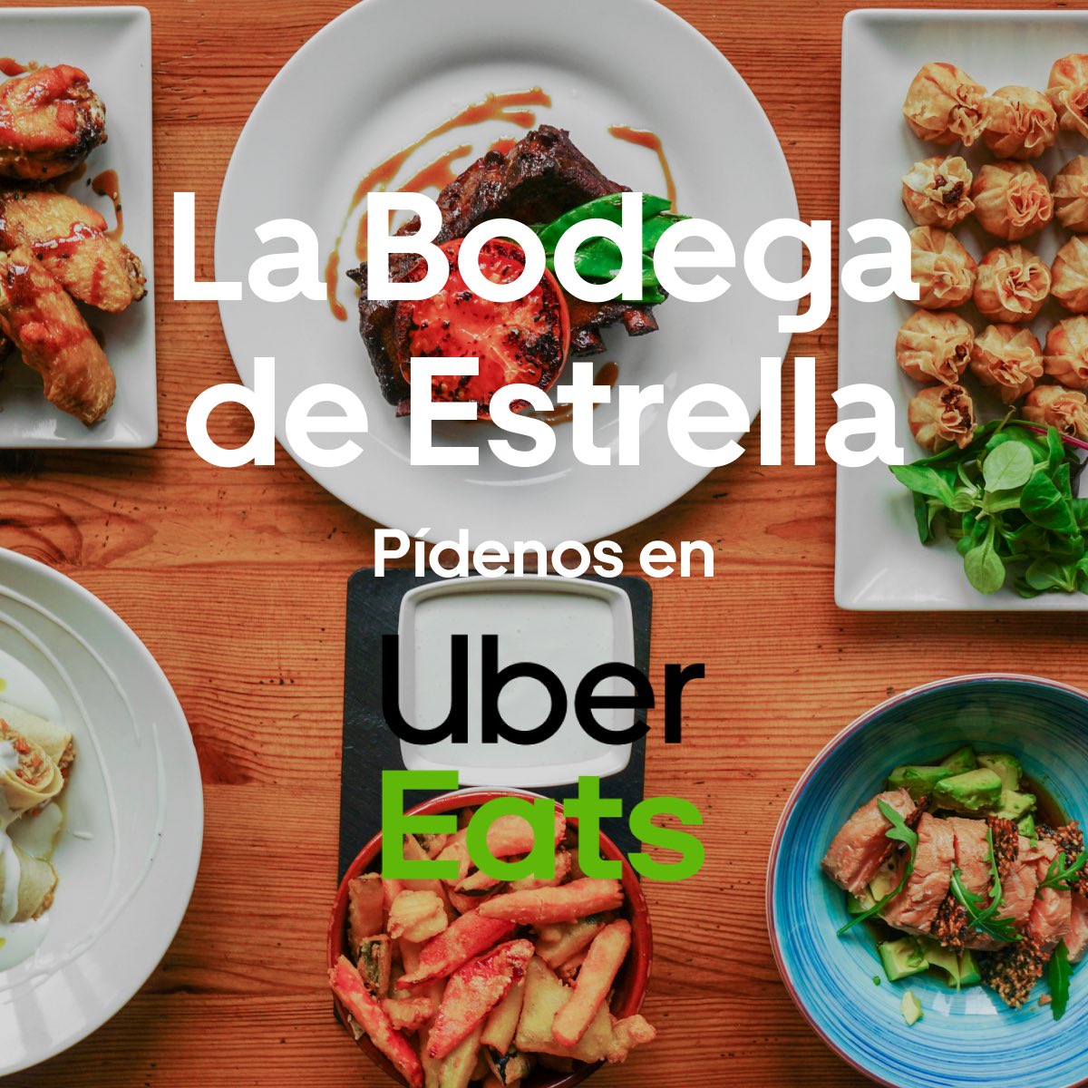 Bodega_Estrella's tweet photo. Levamos a nosa cociña á tua casa mediante uber eats, só tes q baixar a aplicación e elexir o que queres comer e en pouco tempo estarás disfrutando dela. Bo proveito!!! https://t.co/M4aNQHmSMK