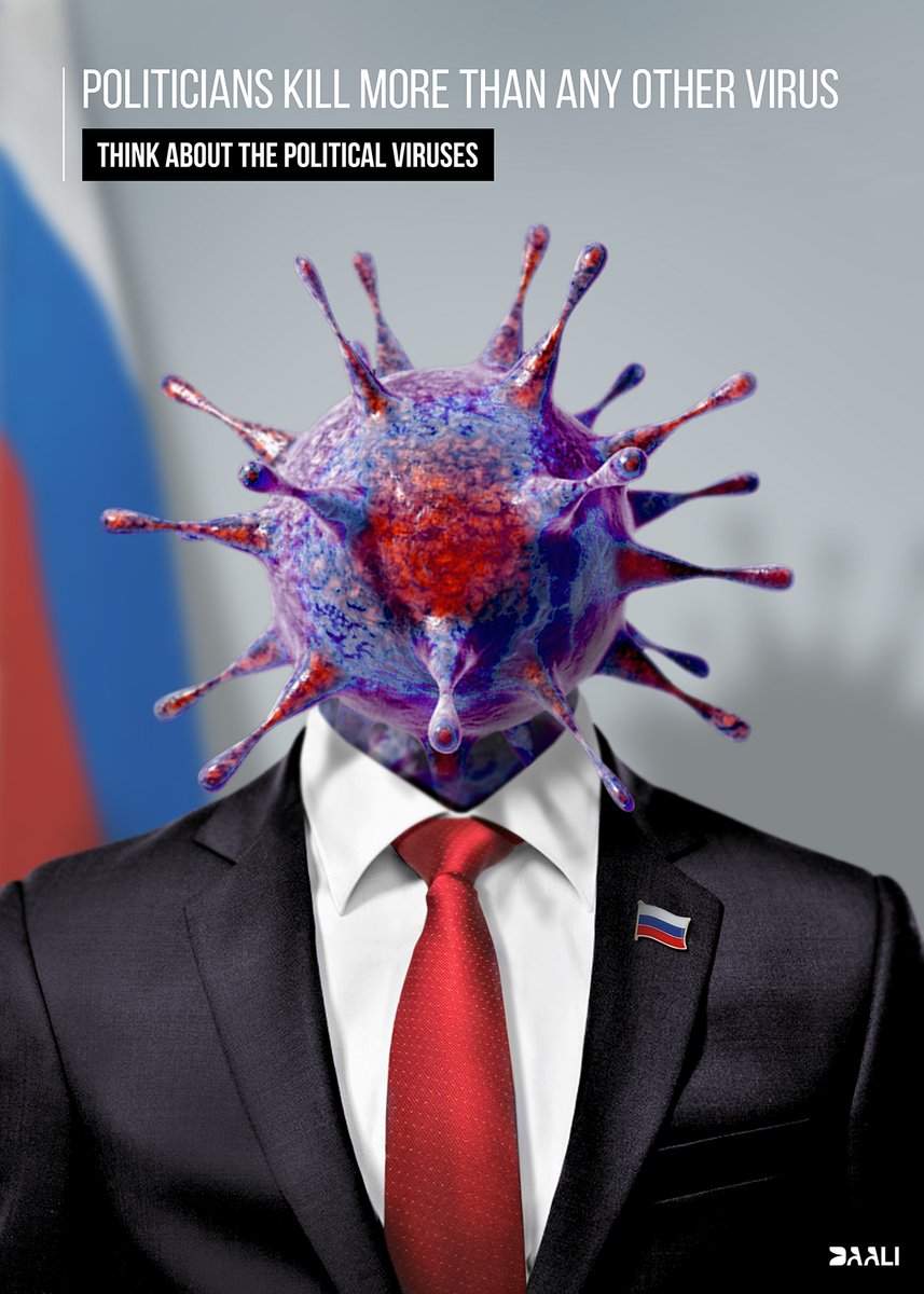 DAALIantiwar's tweet photo. POLITICIANS KILL MORE THAN ANY OTHER VIRUS.
Think about the political viruses.
1/4
#Think_About_Political_Viruses https://t.co/AtirlgornW