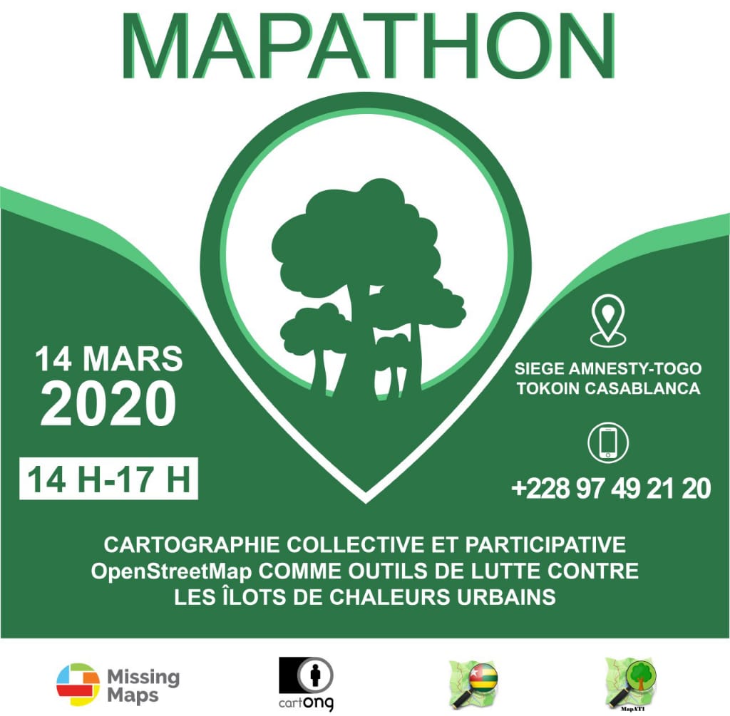 Ensemble avec <a href="/aimee_sama/">AIMEE SAMA</a> <a href="/OSMTogo/">OpenStreetMap Togo</a> P/C <a href="/Map_ATI/">MapATI</a> pour numériser les arbres. Le #ChangementClimatique c'est une affaire de nous tous.  #Mapati #Map4Tg