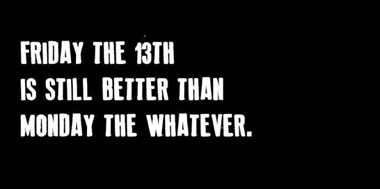 SlugMancPicc's tweet image. We call it FRI-YAY the 13th! 

#fridaythirteenth #friyay