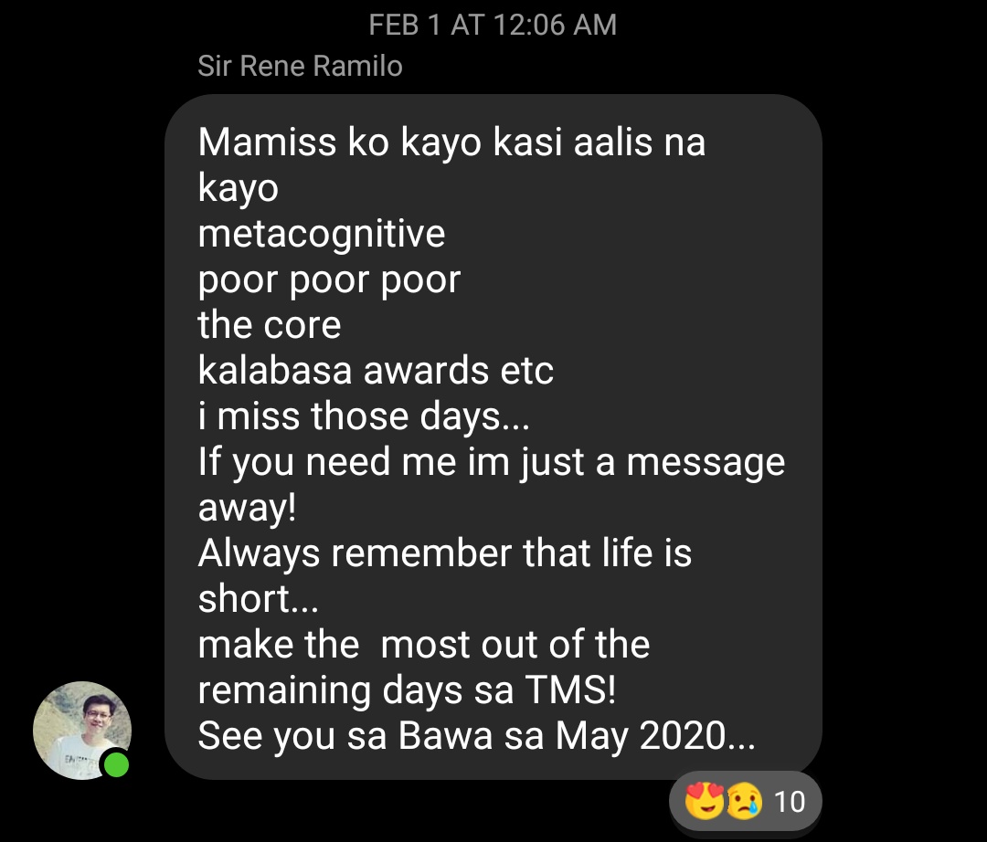 X_SaintMichael's tweet photo. message sa atin ni sir nung recent retreat natin 😭❤ https://t.co/c4922l09Cg