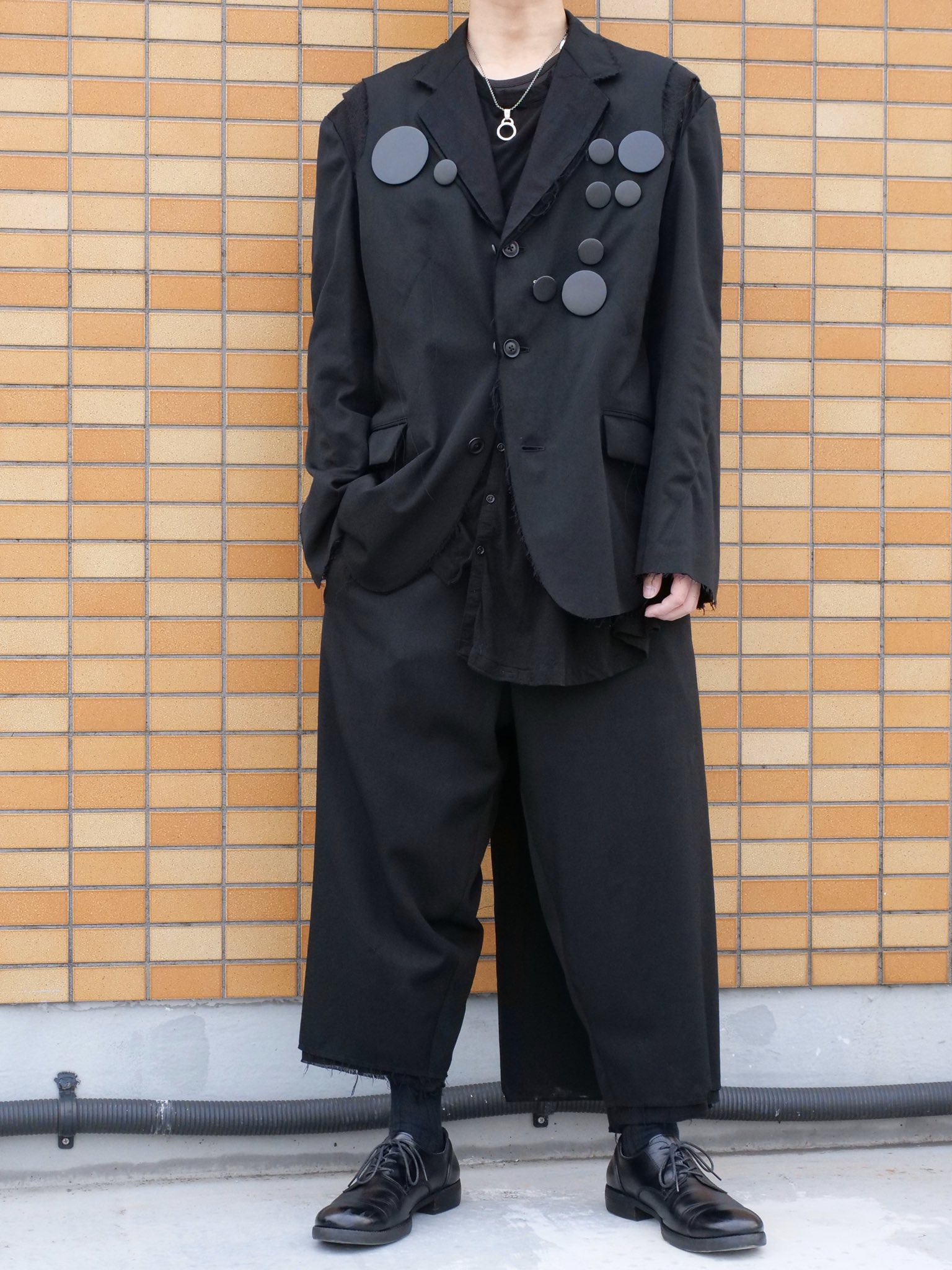 名作15aw復刻 ヨウジヤマモト3重レイヤードパンツ | thelofttown.com