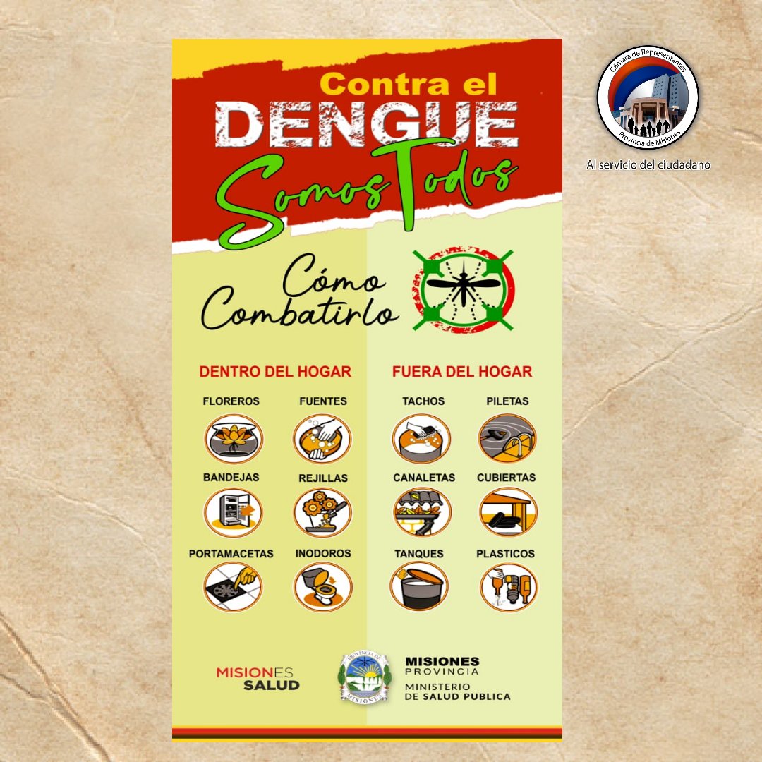 JCesino's tweet photo. 👉👉 🚩sᴜᴍᴀᴛᴇ!
#ContraEl DengueSomosTodos. 🦟🚫❌
🗣🗣 Para combatir al dengue necesitamos el compromiso de todos los misioneros.
#SOLIDARIDAD #COMPROMISO.
@herrerayflia @rovira_carlos https://t.co/ZbNsmUIL2Q