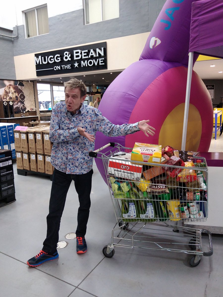 jacarandafm's tweet photo. We're doing it again! Stand a chance to WIN a R5000 Makro voucher!

All you have to do is tell us how much the items in this trolley cost.

#WorkzoneTakeover #MakroRiversands https://t.co/ivpWSObT6I