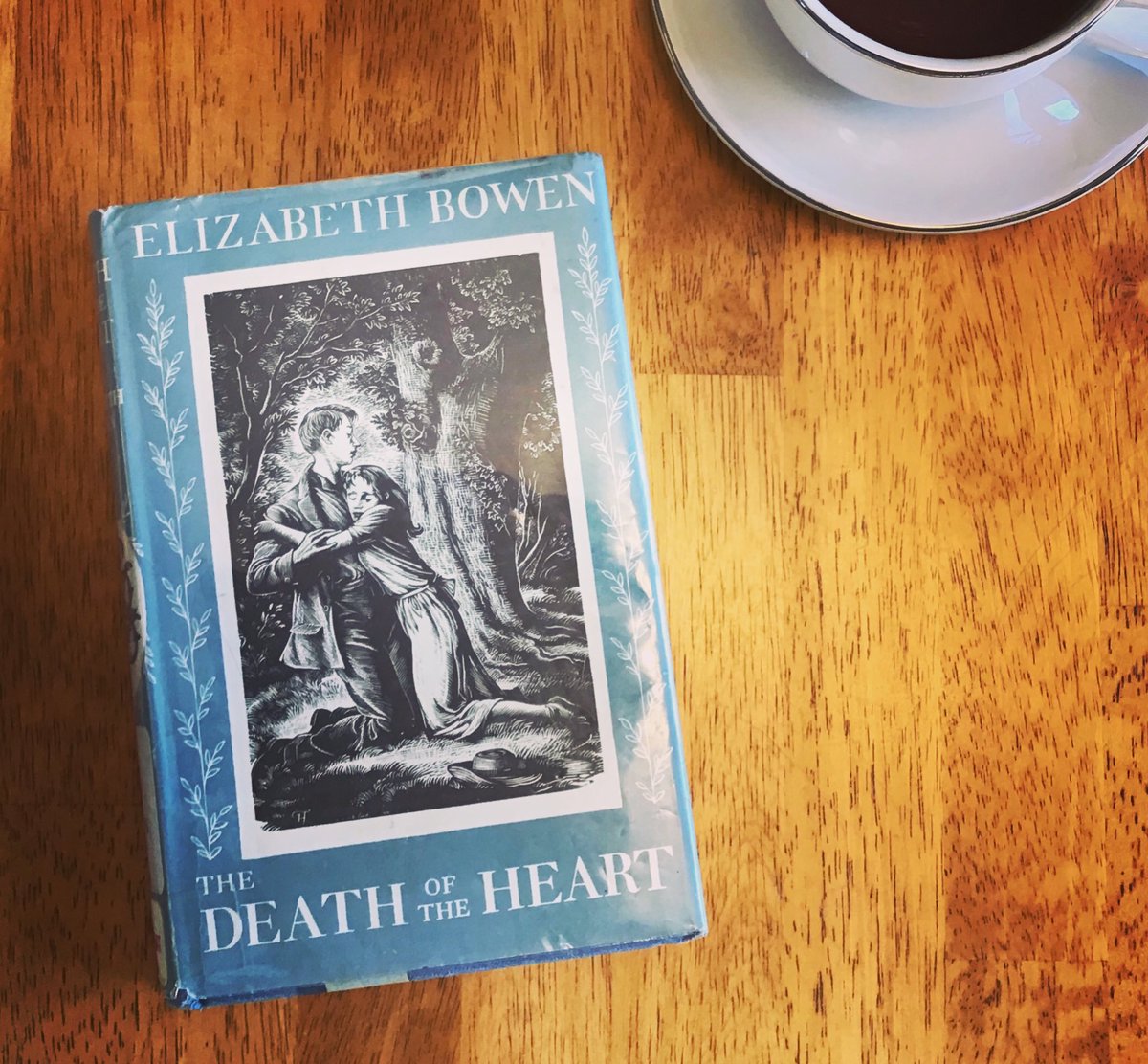 MaynardLara's tweet photo. My #Fridayreads is by Irish-British writer Elizabeth Bowen for a classic pick for #readingirelandmonth20: The Death of the Heart, first published 1938. Among best 100 modern novels according to Time magazine. Vintage edition via @NLPubLibraries 💙#whmreadathon #irishreadathon https://t.co/X6BnWSu3Aa
