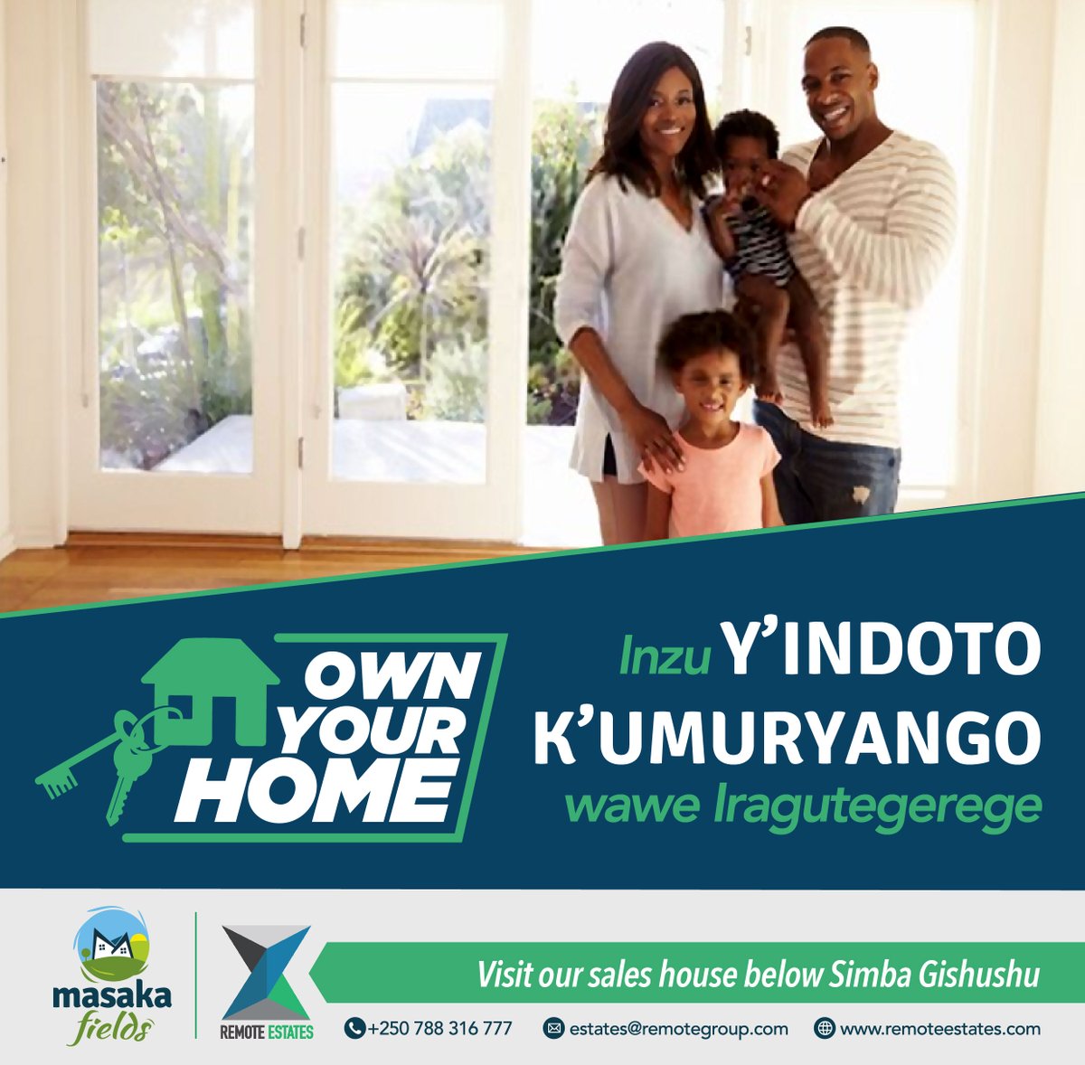 remoteestates's tweet photo. Owning your home is full of pride, responsibility and financial freedom. Your dream home at Masaka Fields awaits, don't hesitate, buy today! #weareremote #giraicumbi2020 #remoteestates #remotegroup #ownyourhome https://t.co/tbH2tFPmTA