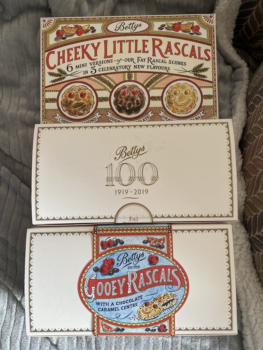 JenMedBkReviews's tweet photo. When faced with a pandemic, it is important to prioritise. If you really must panic but anything, I heavily recommend panic buying @Bettys, at least now @mgriffiths163 and I already have ours ... #fatrascals #gooeyrascals #littlerascals #pandemicessentials https://t.co/2Ljz6EDXBO
