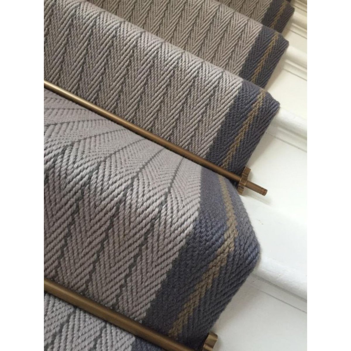 flat weave wool stair runner