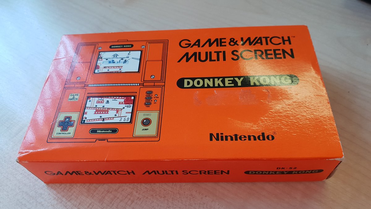 TjdaMod's tweet photo. Retrohead time again.
Another from my little collection
Donkey Kong game and watch DK-52 1982
Had one as a kid but it disappeared many years ago.
One of my all time favourites.
#retrogames #retrogame #retrogamer #Nintendo #retrohead #Retro #1980s https://t.co/Rc1PIc5cIO