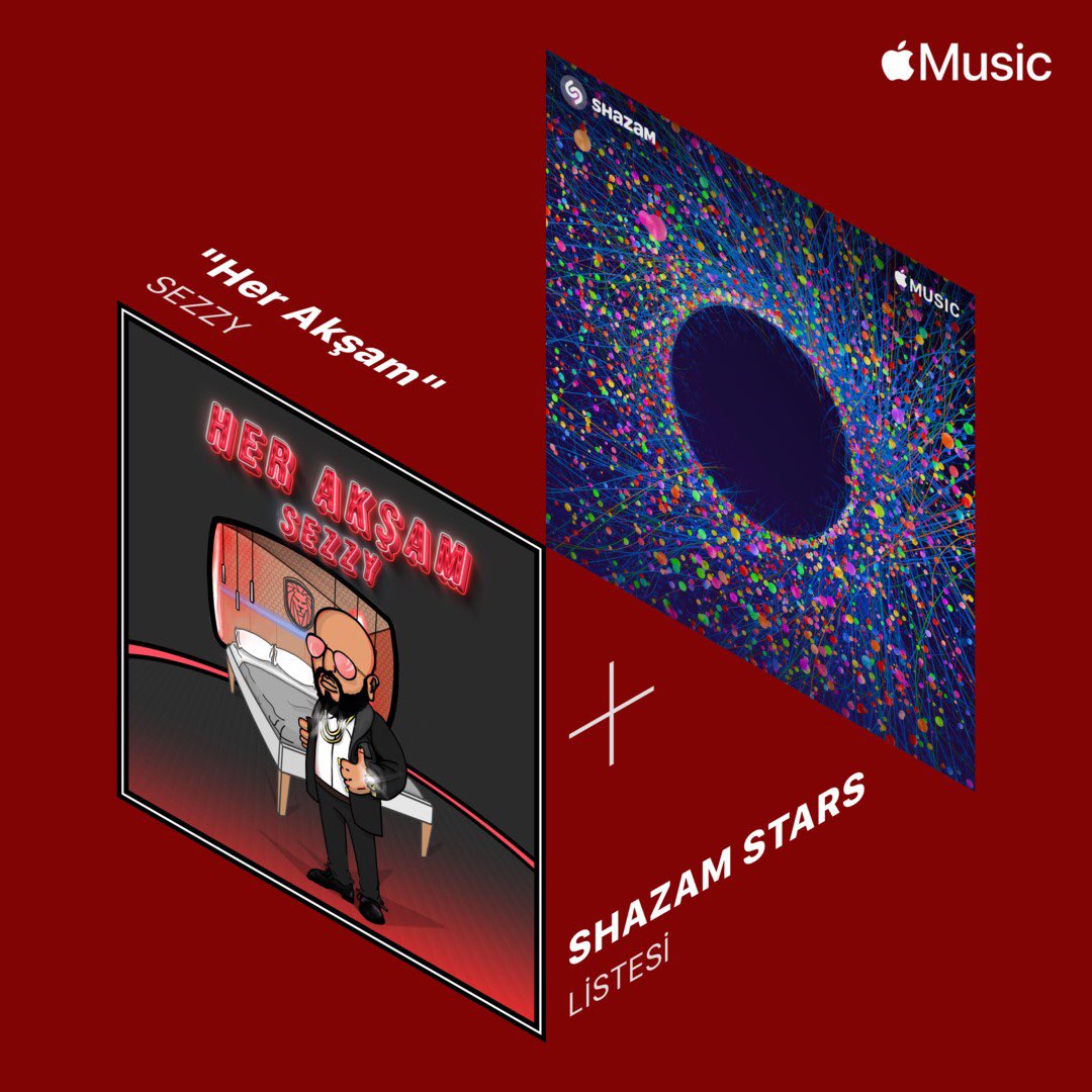 TRSonyMusic's tweet photo. Sezzy’nin yeni teklisi Her Akşam şimdi @applemusic #shazamstars listelerinde sizlerle! @sezzymusic https://t.co/Jbp88R6RwI