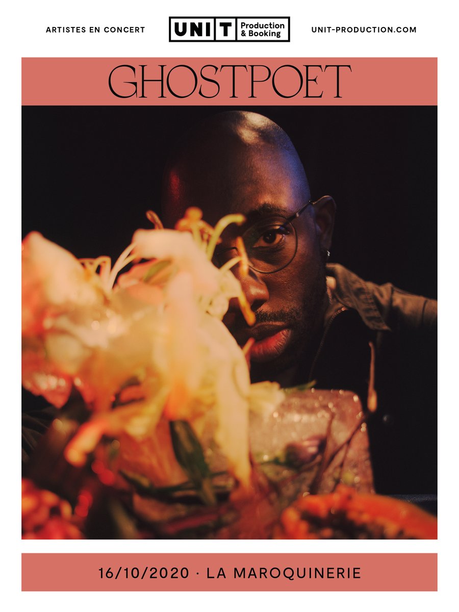 🎟️ La billetterie est ouverte pour Ghostpoet à <a href="/lamaroquinerie/">La Maroquinerie</a> ! 
-
➡️ Vous pouvez prendre vos billets juste ici : bit.ly/ghostpoetparis