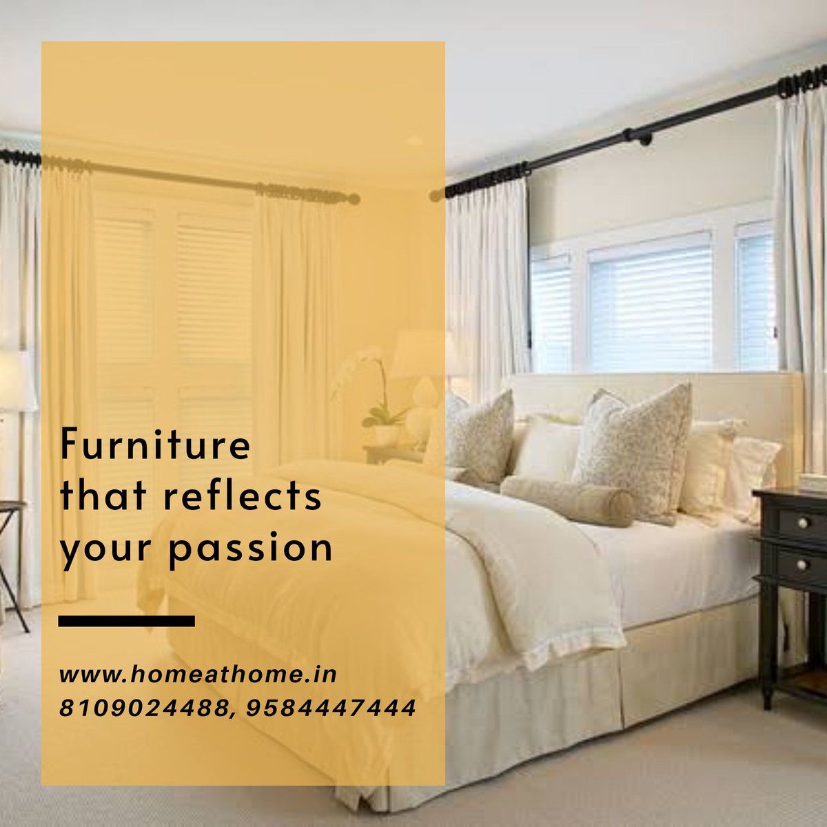 The perfect combination of luxury and comfort, with a touch of class. 
Visit us: Near Science College, Seepat Road, Bilaspur, CG
#furniture #bedroom #bedroomfurniture #wardrobe #homeathomefurniture #homedecor #homeinterior #interiordesign #raipur #bilaspur #chhattisgarh