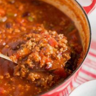fcGoodFood4U's tweet photo. Finally Friday......Chicken Patty and Homemade Chili is the choice today.  Top your chili with tots!!!  #gocrickets https://t.co/AmPn0Bid2S