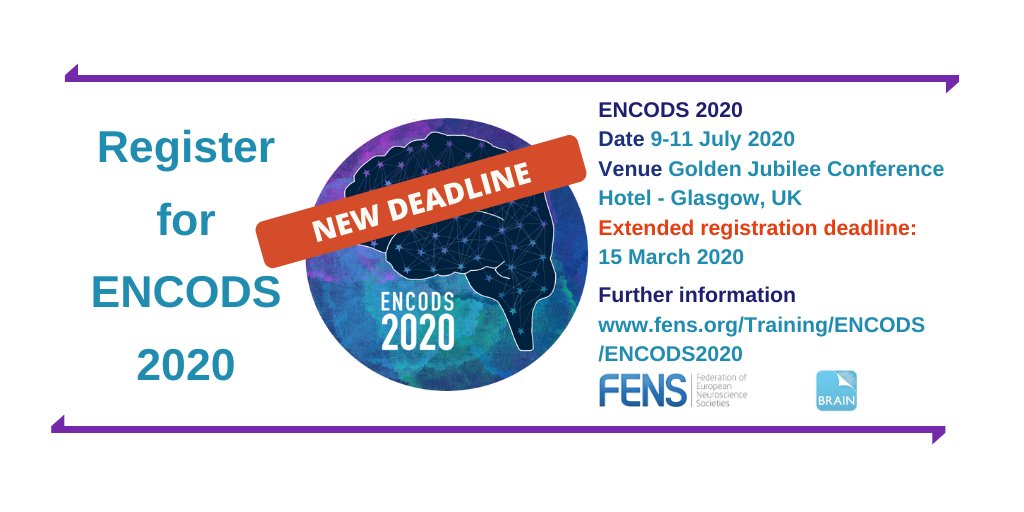 FENSorg's tweet photo. Today is your last chance to register to #ENCODS2020!
#ENCODS is a conference for and by early career researchers and a great opportunity to network, exchange ideas and develop interdisciplinary and international collaborations.
Register now: https://t.co/GqDhVeHcX0
@encods_2020 https://t.co/cQ4k74OBF8