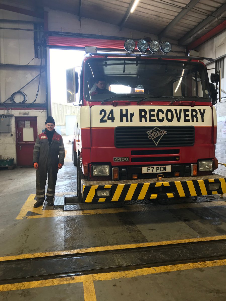 Waldron_com's tweet photo. Freshly painted and ready for MOT. 32 years young and still going #Truckers #stillontheroad https://t.co/r9PqgHIQVW