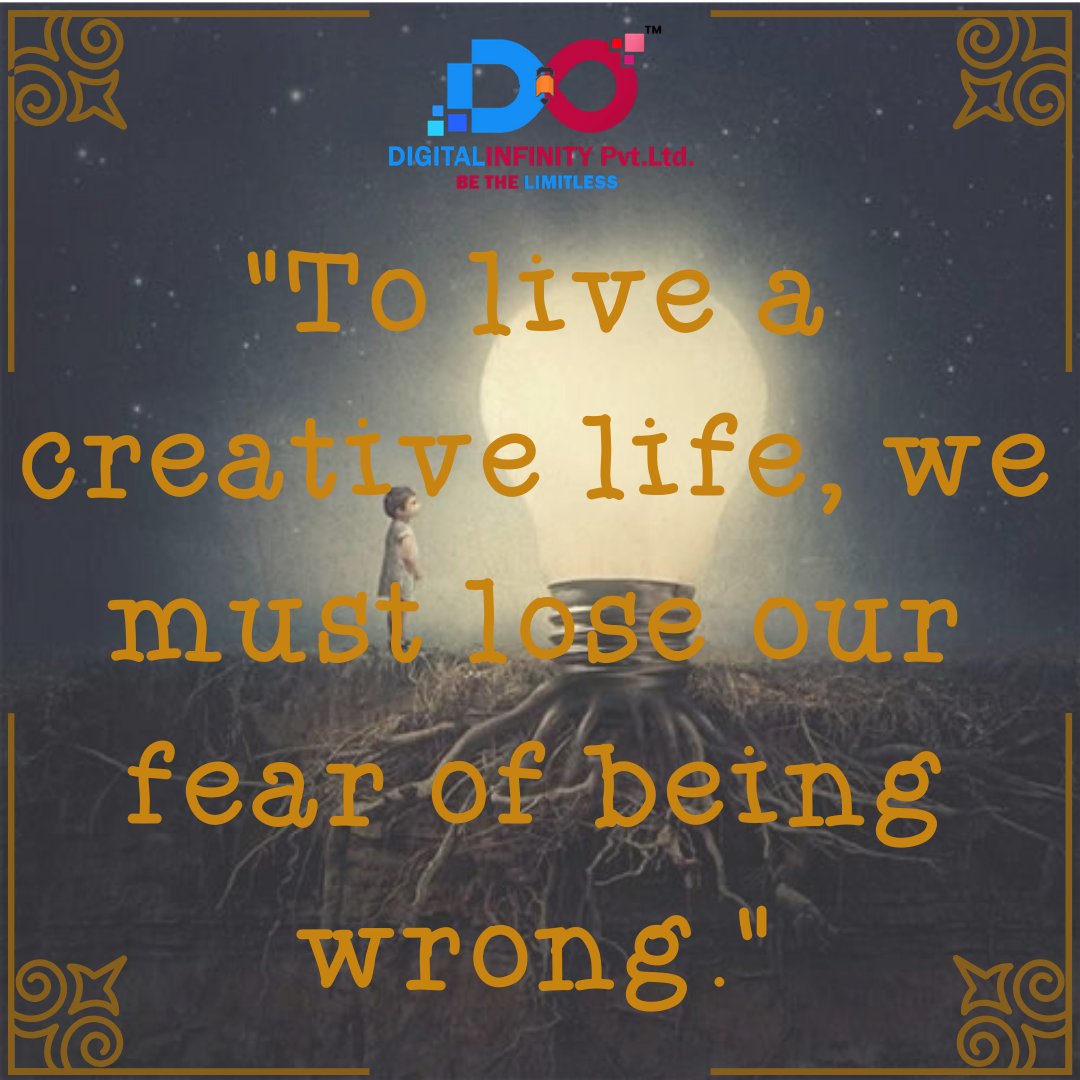 DigitalInfini10's tweet image. Thought Of The Day!!!

#digitalinfinity #morningmotivation #fearoffailure