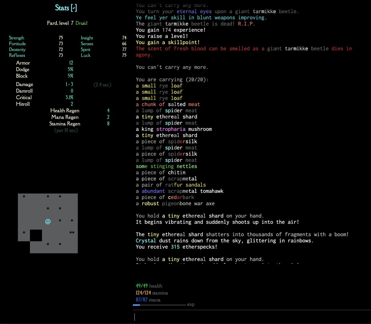 Enceladus beta goes LIVE at 5pm MST! Come play the worlds first Crypto RPG. There's $250 worth of #ethereum stuck in our server, trying to get out! It's whispering in your ear...'take me! please take me!' 

You can't help it. Why would you want to?
#cryptogames #indiegame