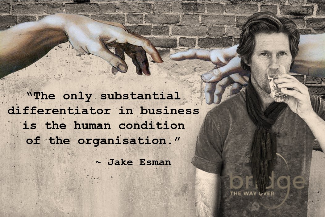 NielsFCWillems's tweet photo. “The only substantial differentiator in business is the human condition of the organisation.” ~ @jakesman https://t.co/Ycl49tKsHZ