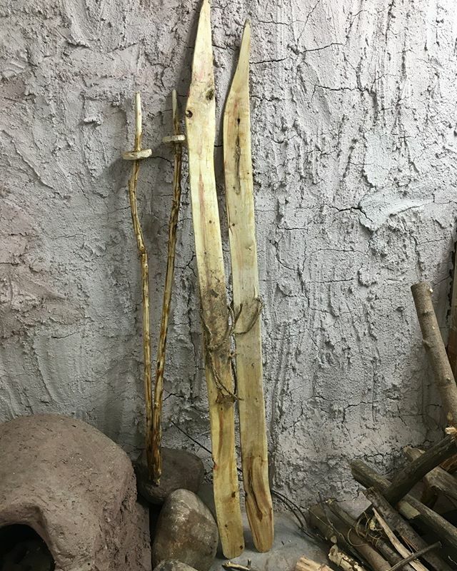 HTMEverything's tweet photo. I don't know what came over me...but I decided to make some skis. They look a bit like Fred Flintstone made them, but incredibly...THEY WORK! Check out my video later today to see the whole process FROM TREE...TO SKI!
.
.
.
#diy #makeitfromscratch #woo… https://t.co/Go9ANqWSYA https://t.co/R1Ke1PCSxo