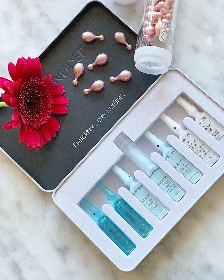 BeautyWave2020's tweet photo. Have you seen our hyaluron traveling kit? #drgrandel #inlovewithperfection #ampoules #drgrandelampoules #flowers #beautycaps #rejuvenate #smoothingbeautycaps #renewcaps #smoothcomplexion #beautygen #moisturedeep #travelset #hyaluron #moisture #glowingskin #skincare #loveyourskin https://t.co/PWUcPEmEc1