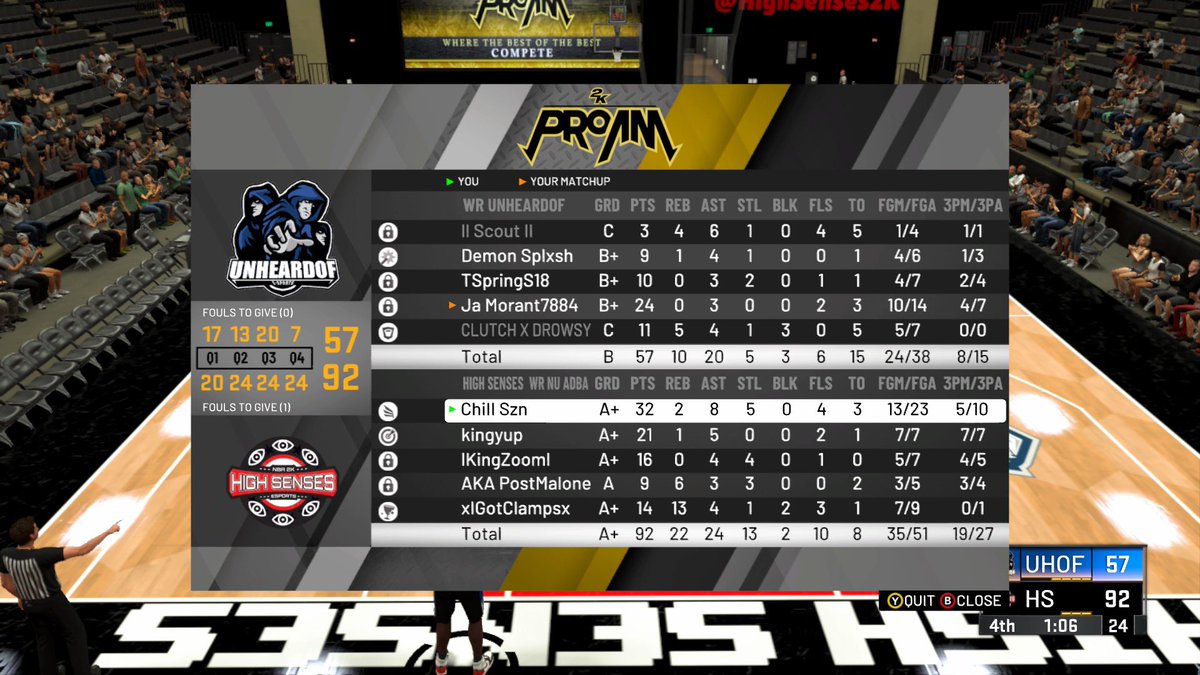 Ggs to @UnHeardOfESport in the Next Up Preseason Tournament. 2-0 sweep
Pg:@Chill_Szn  
Sg:<a href="/_kingyup/">👑KING👑</a> 
Sf:@Just_Zoom 
Pf:<a href="/Est99__/">Shawnee</a> 
C: <a href="/nhugg1040/">Noah Huggins</a> 
@youFamousEnough <a href="/RankEm_/">RankEm</a> <a href="/Big_Brudda_PURP/">Coach Purp</a> @NextUpProAm