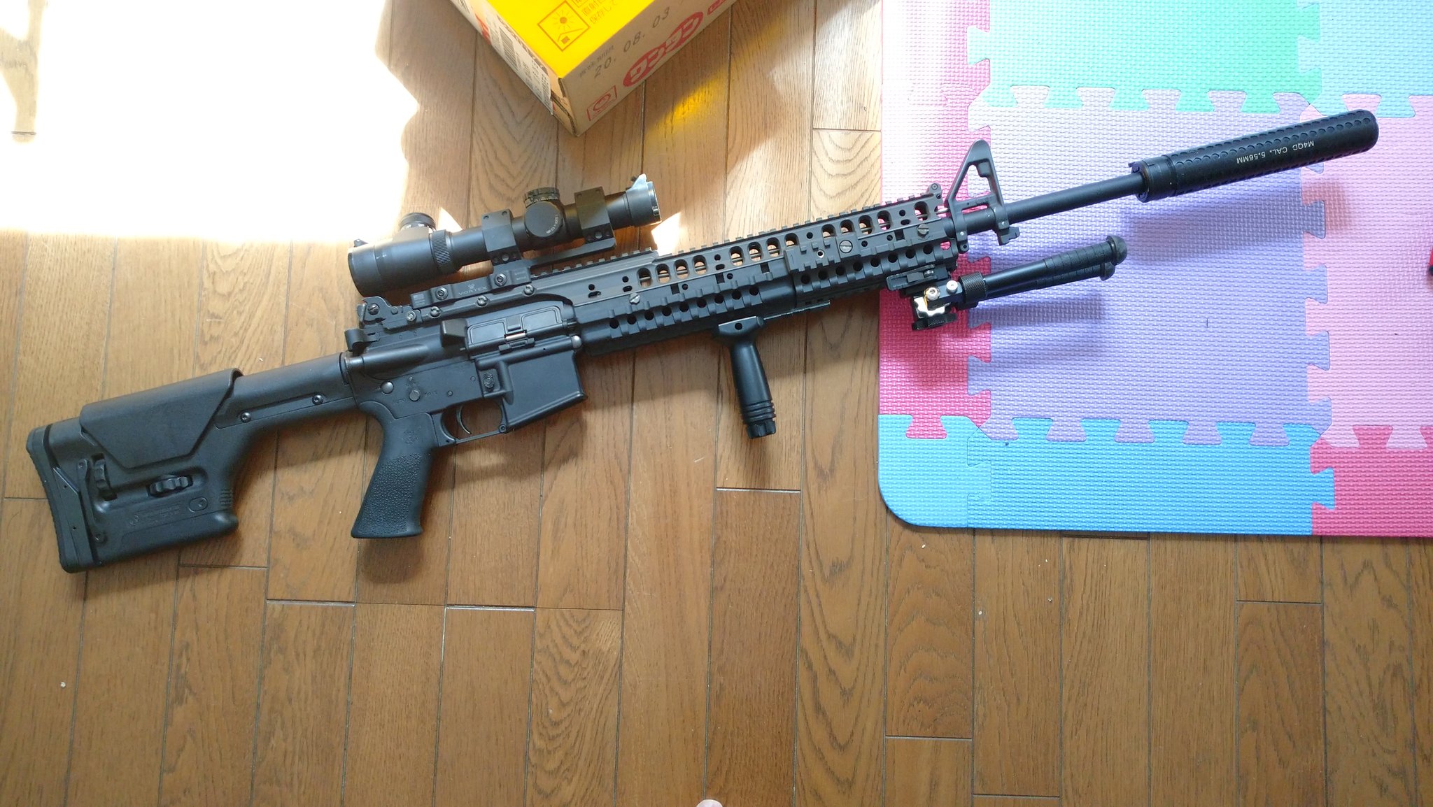 PTS PRS ストック　GBB用　マグプル MAGPUL-PTS PRSストック GBB用