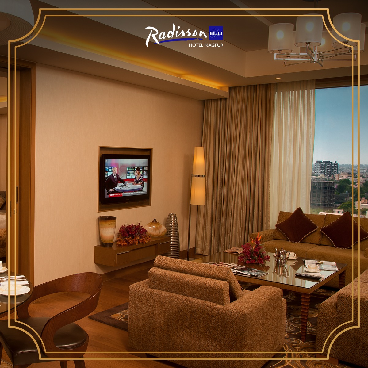 Your comfort is our priority. We at Radisson Blu Nagpur make sure to provide you with an experience of a lifetime with our soothing ambience combined with lavish settings.

#ExperienceRadisson #RadissonSocialHub #luxury #comfort #nagpur