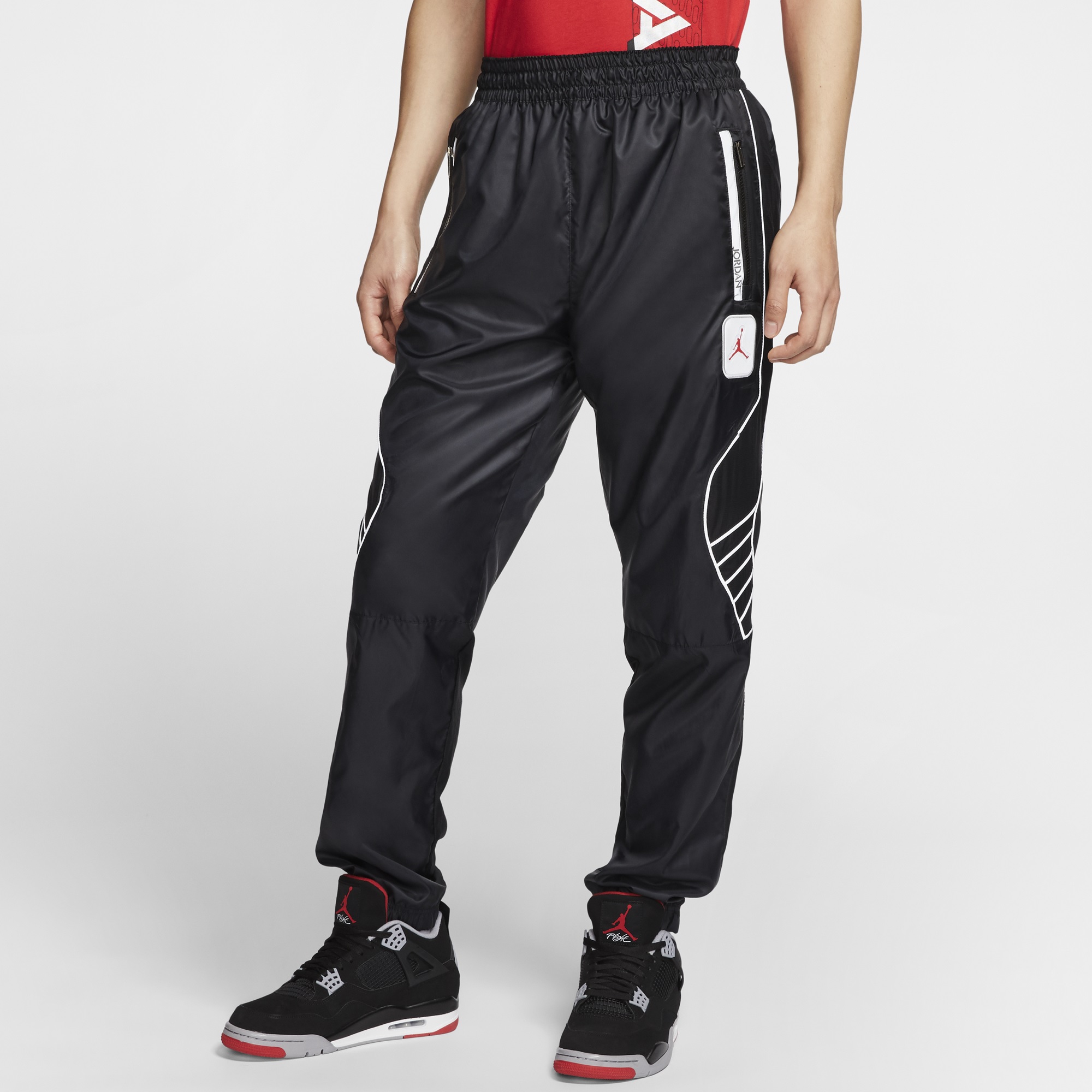 NIKE JORDAN レガシー AJ5 ジャケットパンツ セット 5561T JORDAN LEGACY AJ-5 RED/WHITE JACKET + PANTS/JOGGERS SIZE XXL