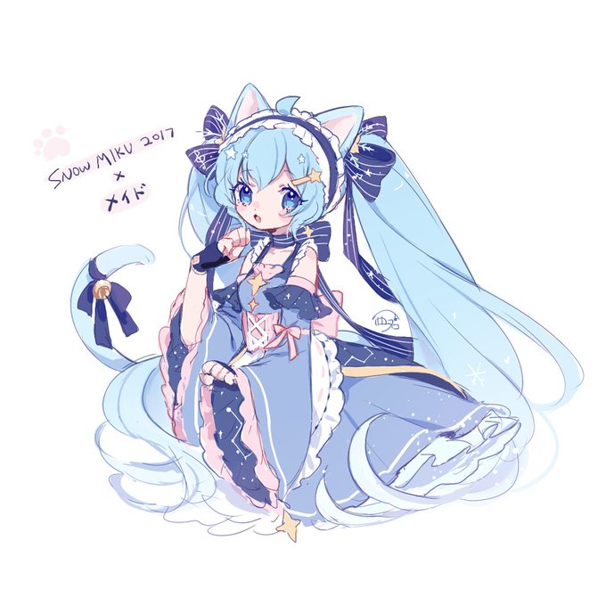 雪ミク17のtwitterイラスト検索結果