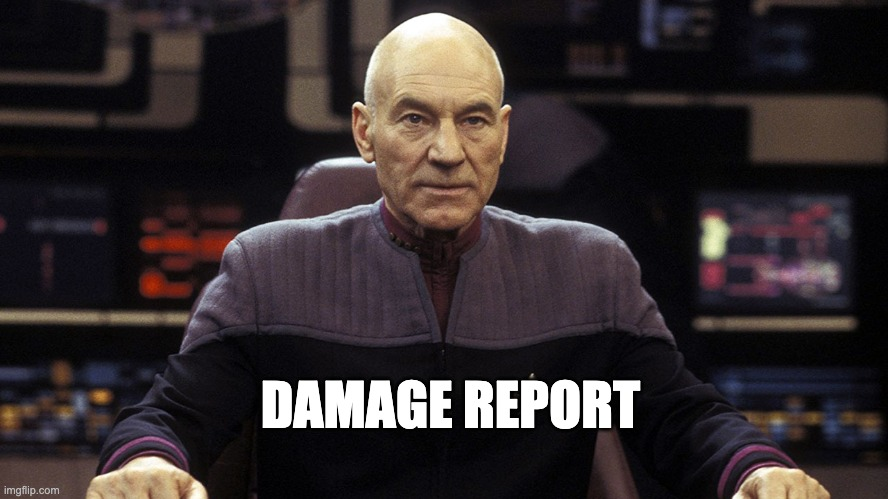 Me, every morning this week, when I first check my phone: