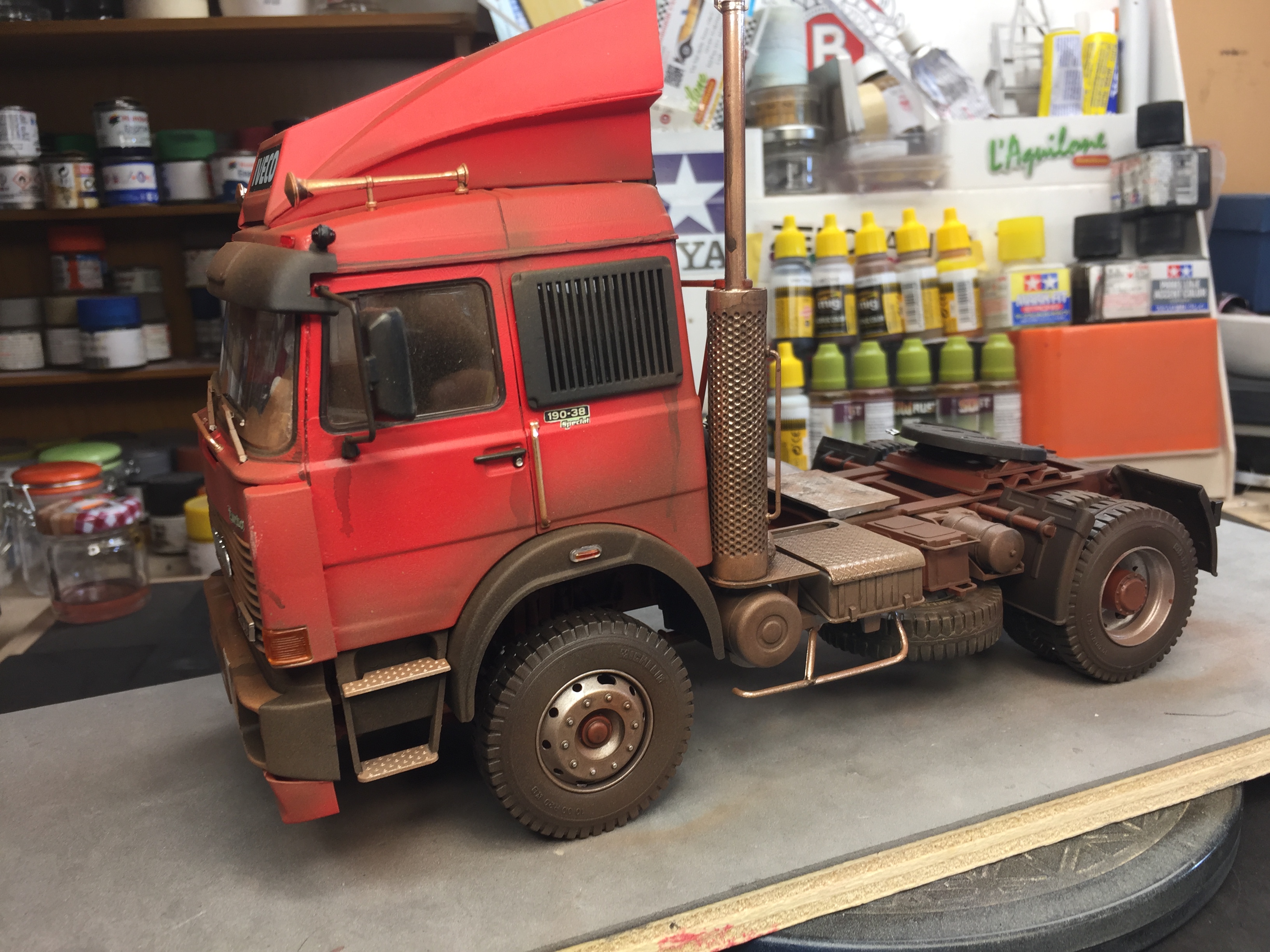イタレリ IVECO 190 COWBOY プラモデル 1/24 イタレリ IVECO 190 COWBOY プラモデル 1/24 - メルカリ
