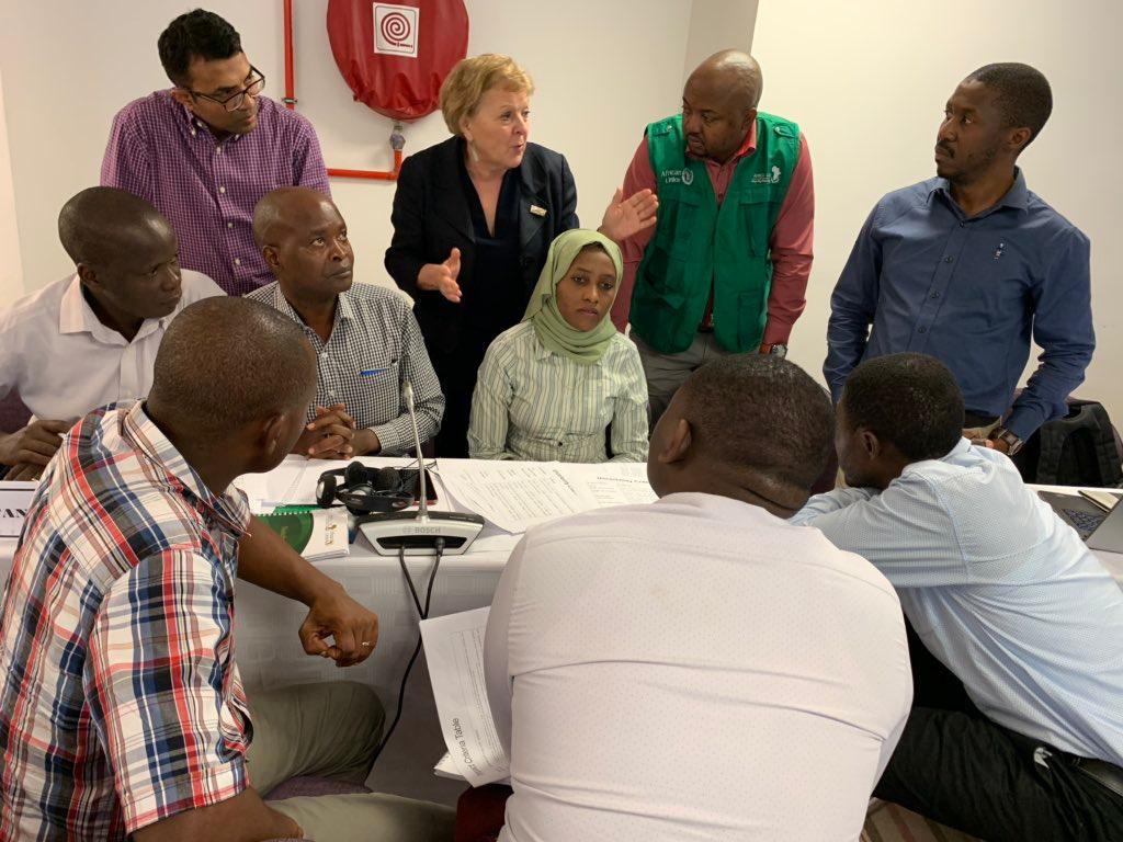 AfricaCDC's tweet photo. Ongoing: From 11-13 March @AfricaCDC &amp; its #Southern_RCC have organized  #COVID2019 training focusing on #Point_of_entry, #Risk_Assessment &amp; #Case_Management convening 12 #SADC countries in partnership with @PandoraIDNet @PHE_uk @nicd_sa @WHO @WHOAFRO @ZMPublicHealth. https://t.co/O1bF6rShHR