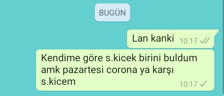 EdepsizBir's tweet photo. Corona ya karşı tavrımız budur https://t.co/vXn6fBYJ9K