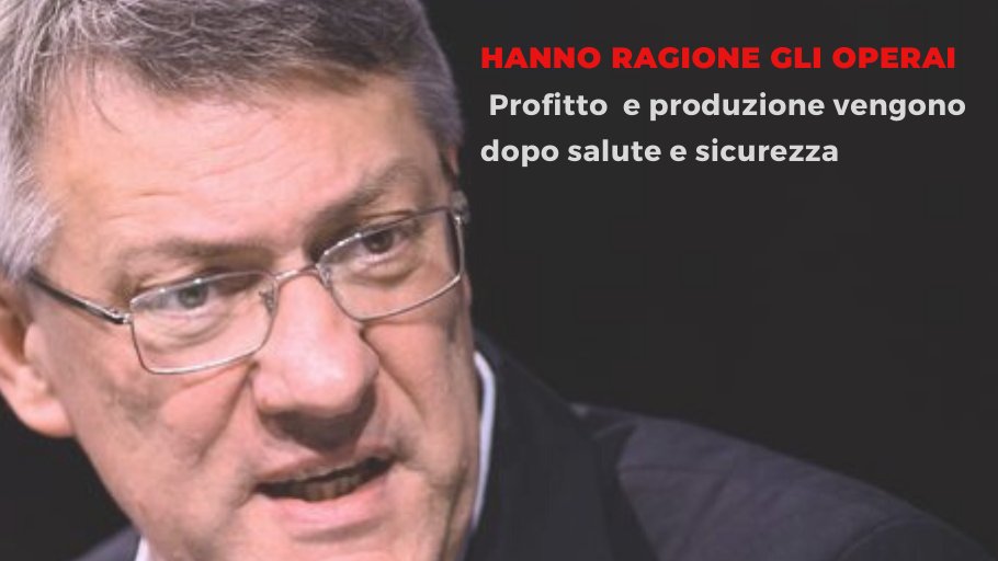 "Gli operai hanno fatto bene." Dopo gli scioperi a catena che hanno fermato le fabbriche da Nord a Sud, #MaurizioLandini a <a href="/LaRepubblica_it/">La Repubblica It</a> : "La reazione è stata comprensibile, hanno messo al centro la salute e la sicurezza: il profitto e la produzione vengono dopo".  #Covid_19