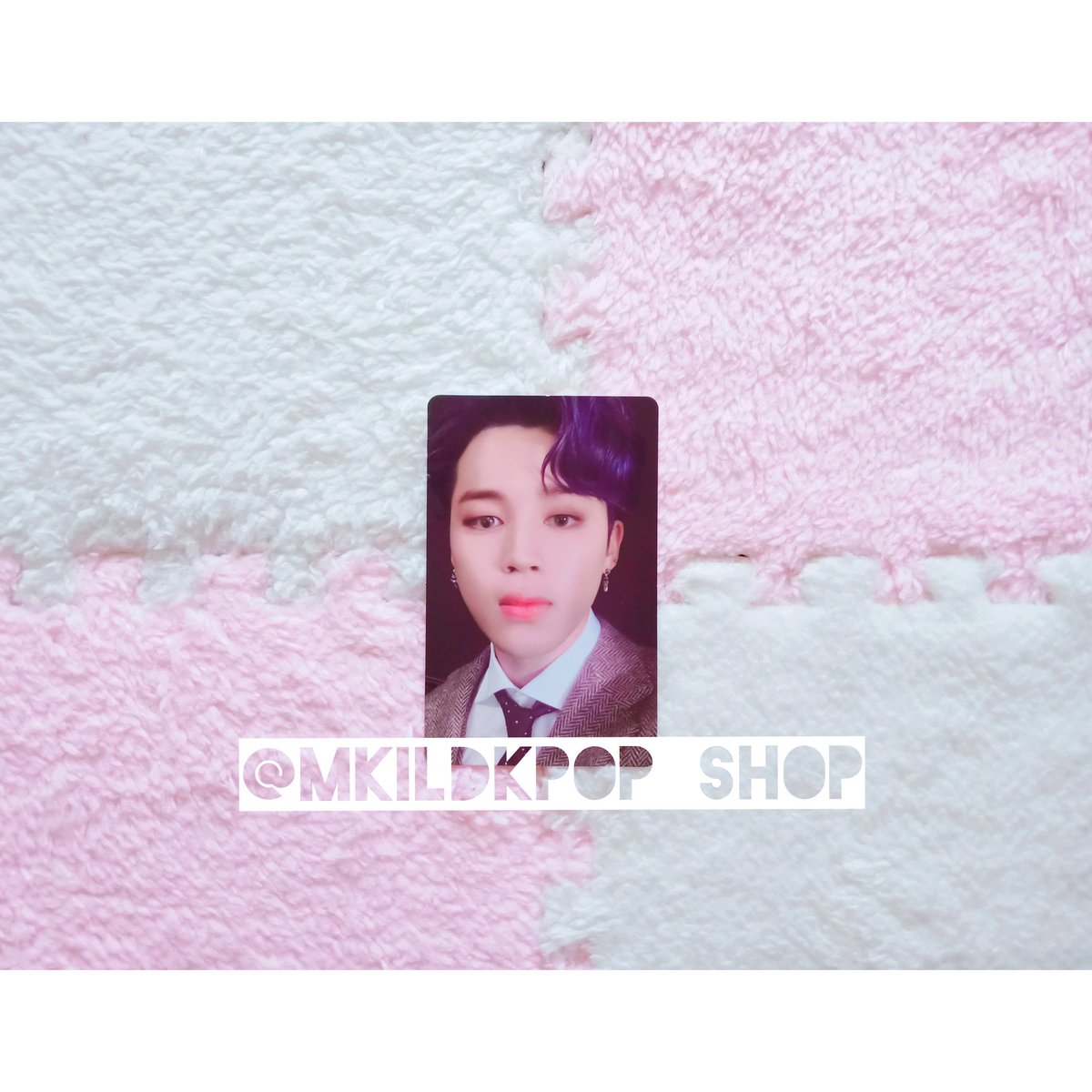 mkild_shop's tweet photo. ☀️BTS : MAP OF THE SOUL 7☀️
🛍️ #Photocard | Ver.3
#JIMIN #JM 
Price : 350฿ 💸
📦ค่าส่ง : REG 30/ EMS 50

#MAP_OF_THE_SOUL_7
#ตลาดนัดบังทัน #ตลาดนัดรถไฟบังทัน #ตลาดรถไฟบังทัน #ตลาดนัดBTS #หารของตลาดนัดบังทัน #หารของบังทัน https://t.co/09GWbXIRcb