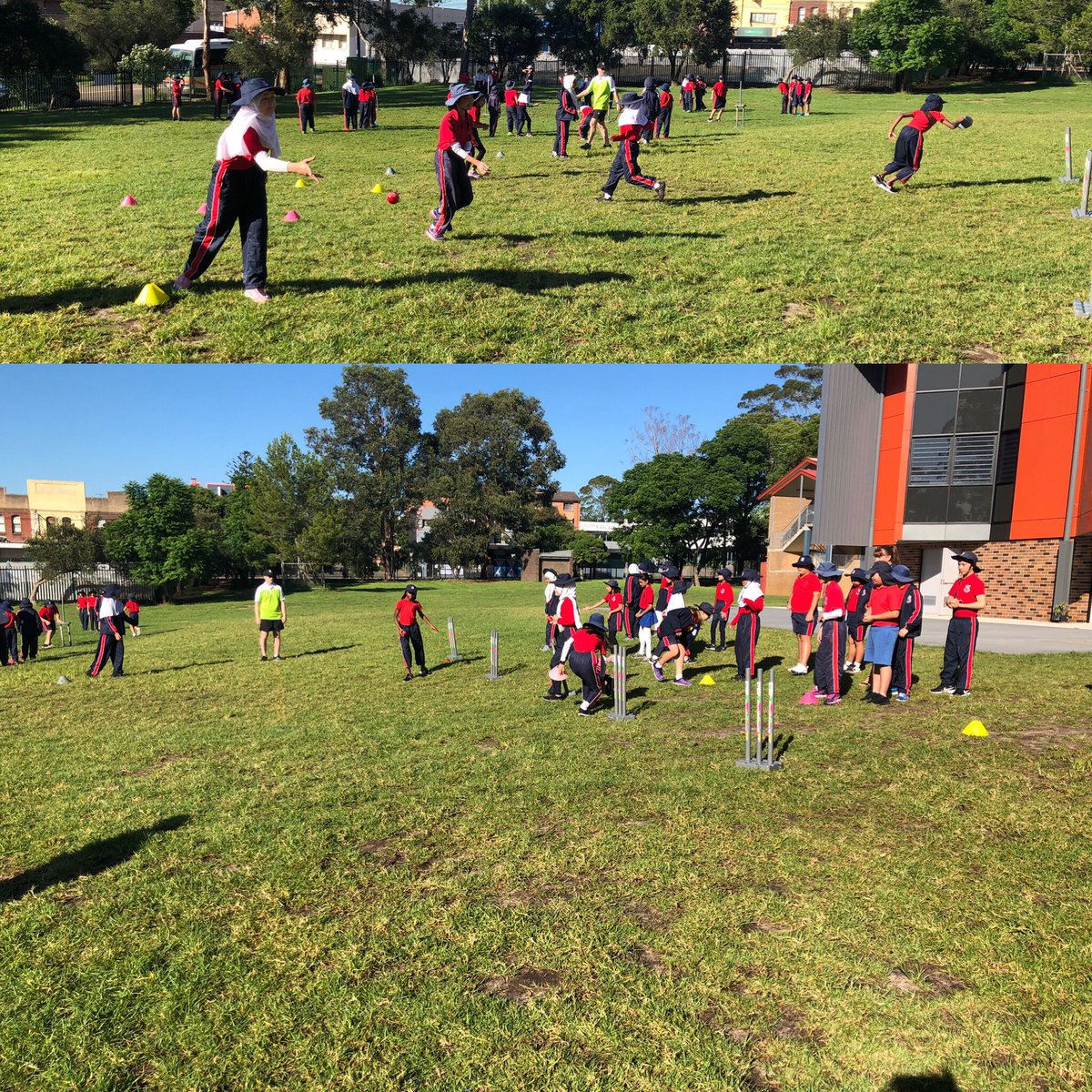 Thank you <a href="/ThunderBBL/">Sydney Thunder</a> for such a fun morning. Stage 3 got to practice essential skills and there were smiles all round. <a href="/AuburnNthPS/">Auburn North PS</a>
