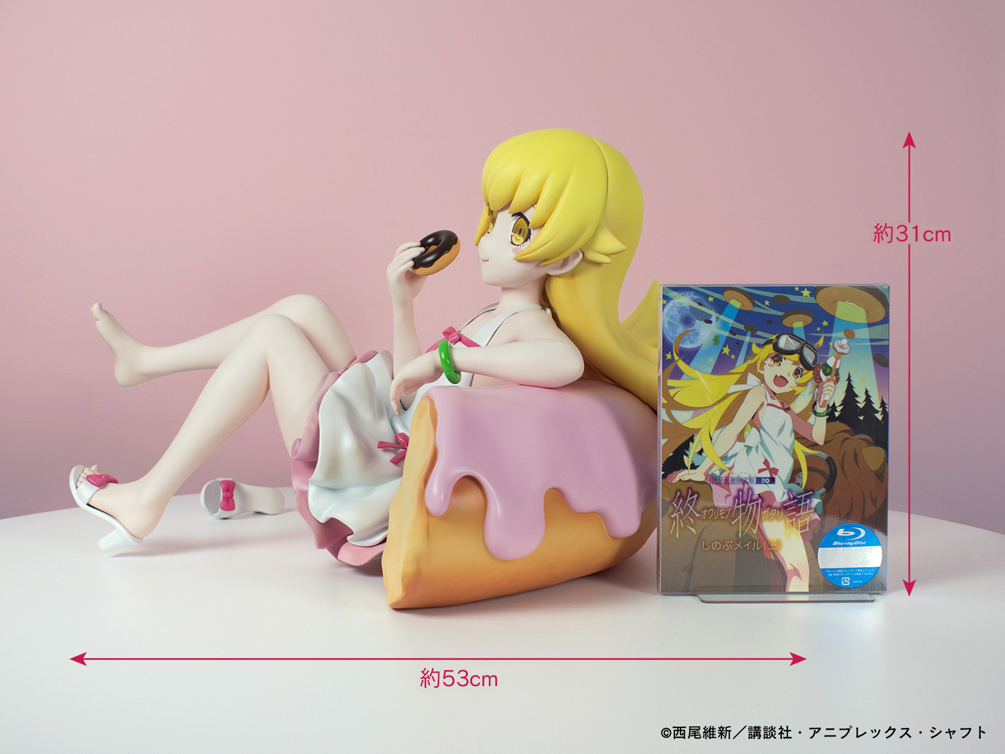 物語〉シリーズ 忍野忍 1/2スケール PVC製フィギュア』 完全受注生産 物語〉シリーズ 忍野忍 1/2スケール PVC製フィギュア』 完全受注生産