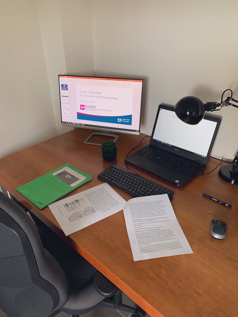 Basecamp🏚 for the coming days, weeks,.. (who knows?!) Starting this morning with an online guest lecture, trying to convince student of the existence of a wonderful world of biochemistry👩🏽‍🔬🧑🏻‍🔬. Thanks to <a href="/ThomasDob/">Thomas Dobbeleers</a> for the opportunity! <a href="/UAntwerpen_FTI/">UAntwerpen FTI</a>