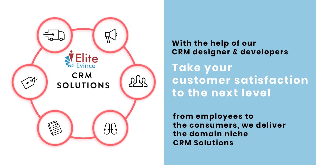 eliteevince's tweet photo. Take your customer satisfaction to the next level. Our CRM experts will help you to design and develop your desired CRM as per your business domain.

#CRMDevelopment #CustomCRM #BusinessCRM #CRMDesign #CRMSolutions #CRMServices #EliteEvince

https://t.co/X3Ivgrd8fA https://t.co/4Z6Q2yED1P
