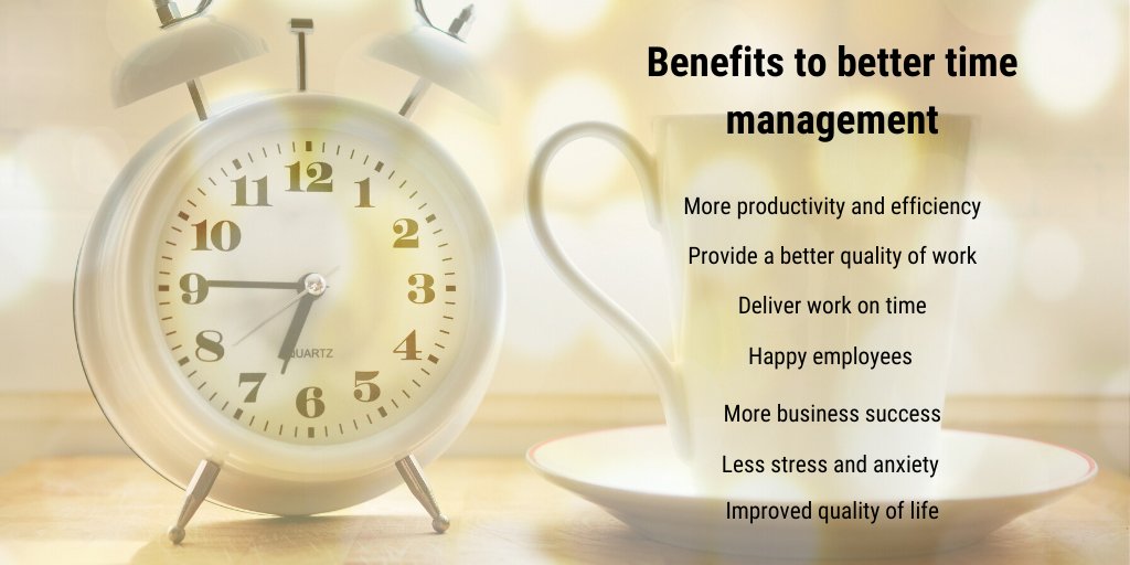 SmartlyVirtual's tweet image. Benefits to better time management 
#bettertimemanagement #timemanagementbenefits