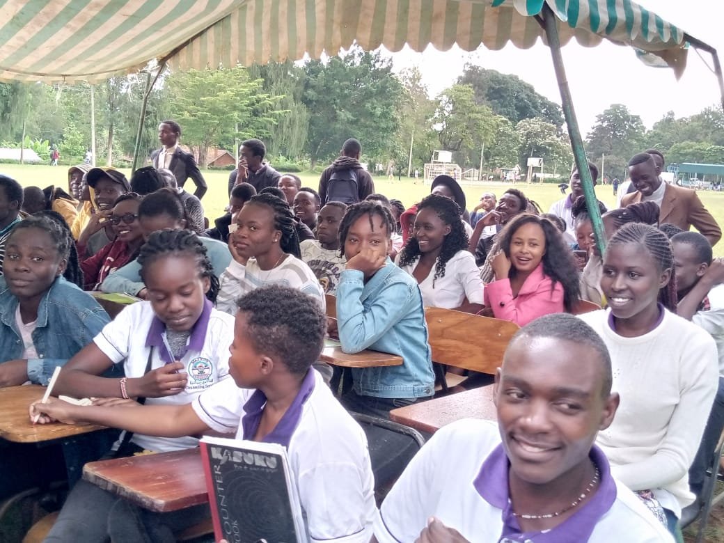 masenoUnikenya's tweet photo. The purpose of life is to live it, to taste it,  experience it to the utmost, to reach out eargely and without fear  for newer and happier experiences always. Maseno university peer counselors team . @masenoUnikenya 
#masenoUniversity #coronavirusinKenya
#TheRealSystemYaFacts https://t.co/WzYyzx5pSl