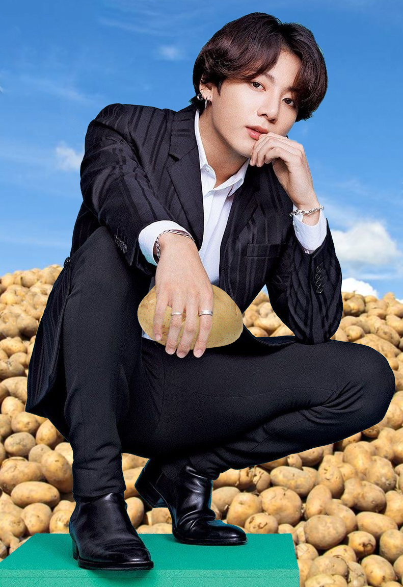 감자티켓팅을 실패한 스트레스를..3
<a href="/BTS_twt/">방탄소년단</a> 
#감자정국 #정국감자 #감자홍보모델
#jungkook #감자홍보대사